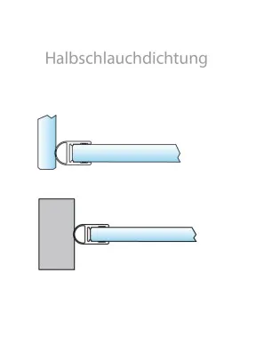 Halbschlauchdichtung