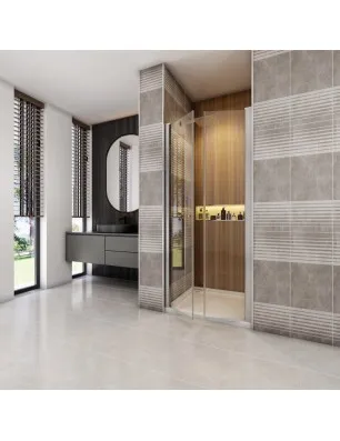 Duschtüren Cali 11 - aussenöffnend - Chrom - Klarglas