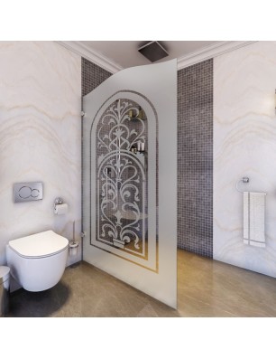 Walk In Dusche Noble 12-Chrom-Vintage