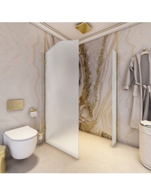 Walk In Dusche Royal 14-Chrom-Satino