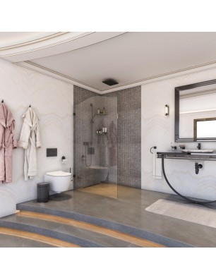 Walk In Dusche Regal 12-Chrom-Klarglas