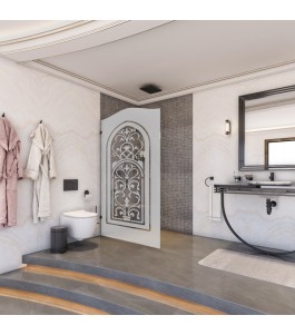Walk In Dusche Regal 12-Chrom-Vintage