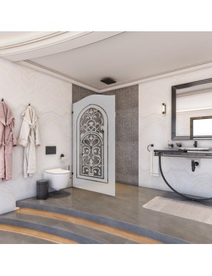 Walk In Dusche Regal 12-Chrom-Vintage
