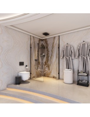 Walk In Dusche Regal 14-Chrom-Klarglas