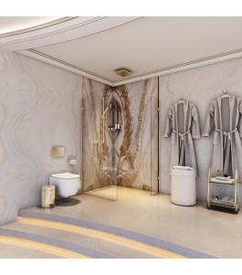 Walk In Dusche Royal 14-Chrom-Klarglas