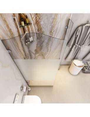 Walk In Dusche Noble 14-Chrom-Blinds