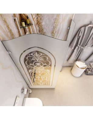 Walk In Dusche Noble 14-Chrom-Vintage