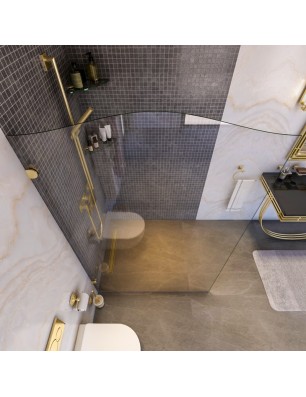 Walk In Dusche Regal 12-Chrom-Klarglas