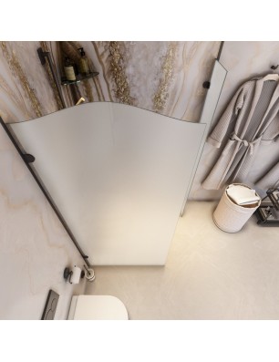 Walk In Dusche Regal 14-Chrom-Satino