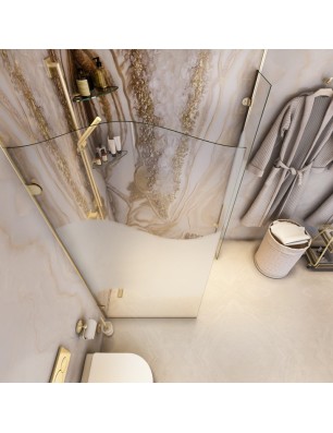 Walk In Dusche Royal 14-Chrom-Billow