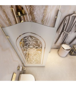 Walk In Dusche Royal 14-Chrom-Vintage