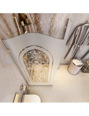 Walk In Dusche Royal 14-Chrom-Vintage