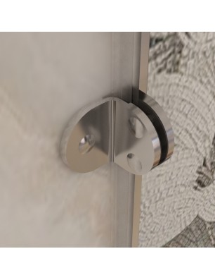 Walk In Dusche Noble 12-Chrom-Satino