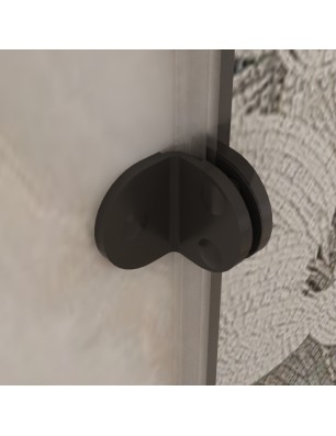 Walk In Dusche Regal 12-Chrom-Grauglas