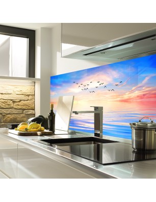 Glas Küchenrückwand 6 mm ESG Motive KRWM-0138