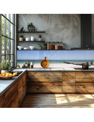 Glas Küchenrückwand 6 mm ESG Motive KRWM-0204