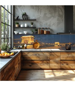 Glas Küchenrückwand 6 mm ESG Motive KRWM-0225