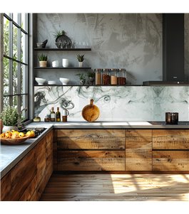 Glas Küchenrückwand 6 mm ESG Motive KRWM-0227