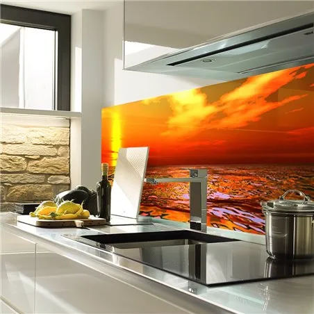 Glas Küchenrückwand 6 mm ESG Motive KRWM-0230