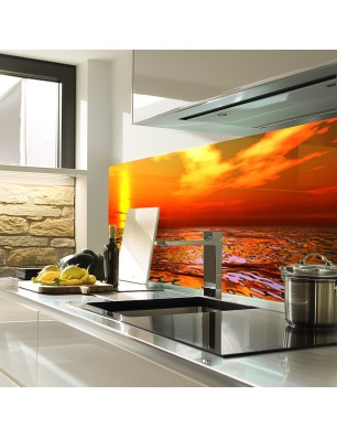 Glas Küchenrückwand 6 mm ESG Motive KRWM-0230