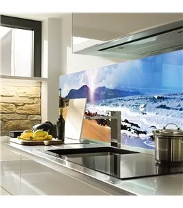 Glas Küchenrückwand 6 mm ESG Motive KRWM-0231