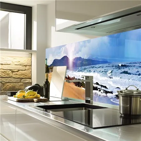 Glas Küchenrückwand 6 mm ESG Motive KRWM-0231