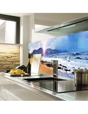 Glas Küchenrückwand 6 mm ESG Motive KRWM-0231