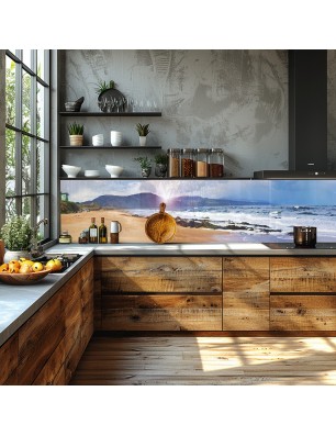 Glas Küchenrückwand 6 mm ESG Motive KRWM-0231