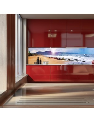 Glas Küchenrückwand 6 mm ESG Motive KRWM-0231