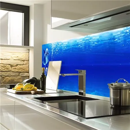 Glas Küchenrückwand 6 mm ESG Motive KRWM-0232