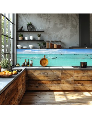 Glas Küchenrückwand 6 mm ESG Motive KRWM-0238