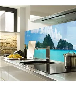 Glas Küchenrückwand 6 mm ESG Motive KRWM-0239