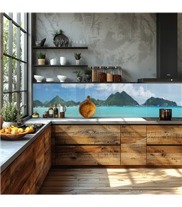 Glas Küchenrückwand 6 mm ESG Motive KRWM-0239
