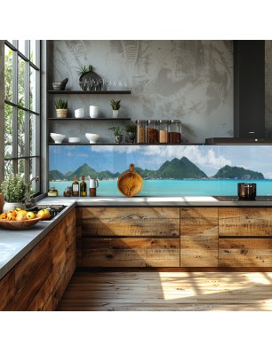 Glas Küchenrückwand 6 mm ESG Motive KRWM-0239