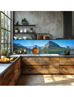 Glas Küchenrückwand 6 mm ESG Motive KRWM-0243