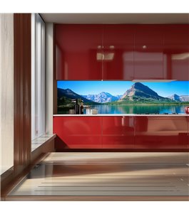 Glas Küchenrückwand 6 mm ESG Motive KRWM-0243