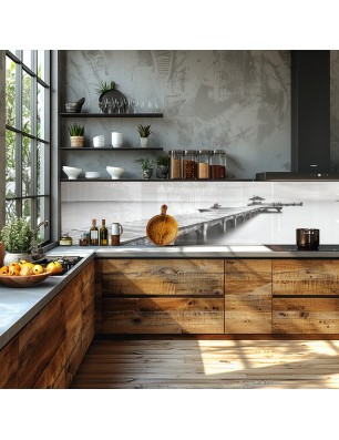 Glas Küchenrückwand 6 mm ESG Motive KRWM-0244