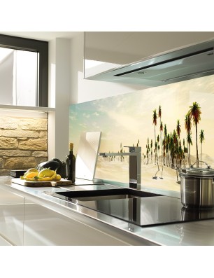 Glas Küchenrückwand 6 mm ESG Motive KRWM-0246