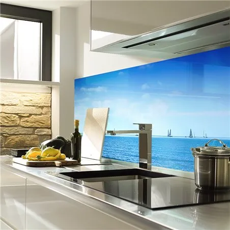 Glas Küchenrückwand 6 mm ESG Motive KRWM-0248