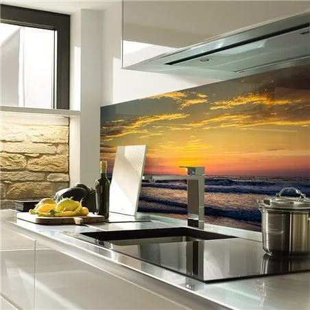 Glas Küchenrückwand 6 mm ESG Motive KRWM-0249