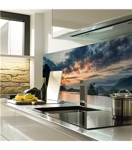 Glas Küchenrückwand 6 mm ESG Motive KRWM-0252