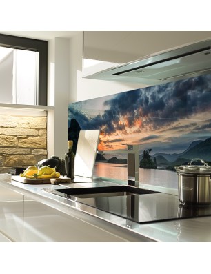 Glas Küchenrückwand 6 mm ESG Motive KRWM-0252