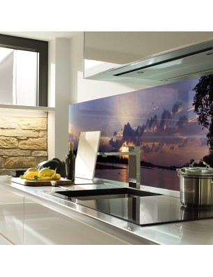 Glas Küchenrückwand 6 mm ESG Motive KRWM-0254