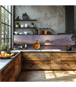 Glas Küchenrückwand 6 mm ESG Motive KRWM-0254