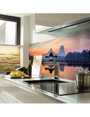 Glas Küchenrückwand 6 mm ESG Motive KRWM-0257