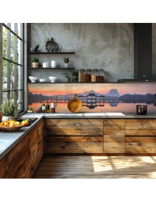 Glas Küchenrückwand 6 mm ESG Motive KRWM-0257