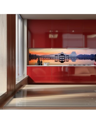 Glas Küchenrückwand 6 mm ESG Motive KRWM-0257