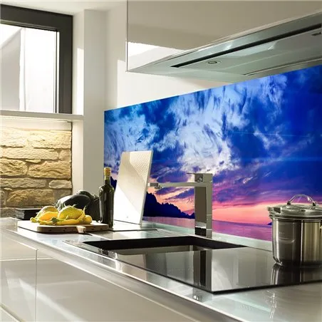 Glas Küchenrückwand 6 mm ESG Motive KRWM-0263