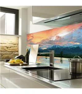 Glas Küchenrückwand 6 mm ESG Motive KRWM-0274