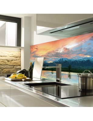 Glas Küchenrückwand 6 mm ESG Motive KRWM-0274